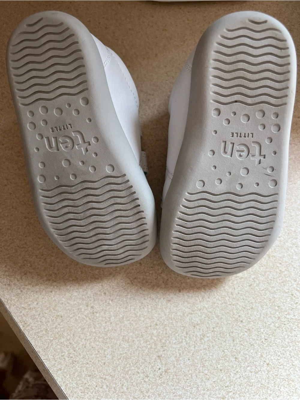 Ten Little comfortable white